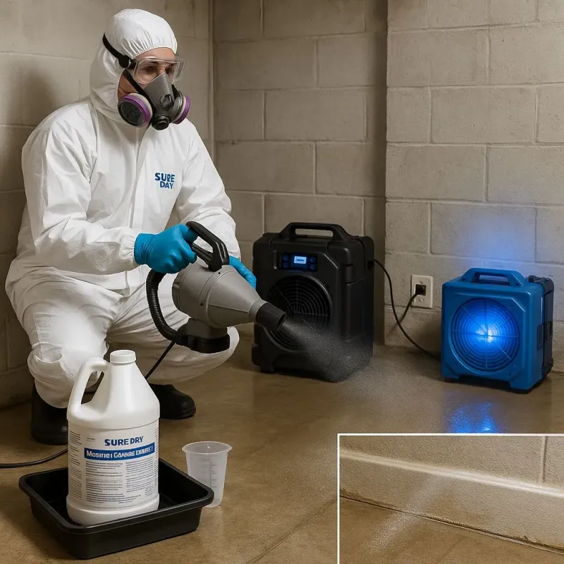 Sanitization and Odor Removal process in Hamburg, IA