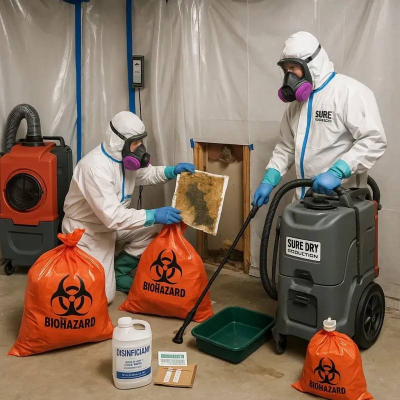 Contaminated Water Handling Protocols process in Hamburg, IA